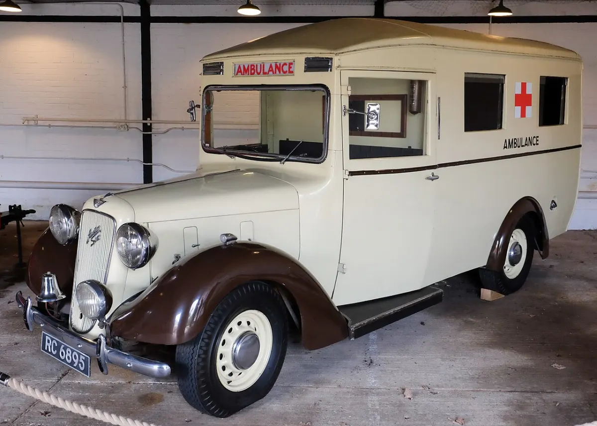 Ambulance Management System - Austin 18 Six Cylinder Ambulance 1938