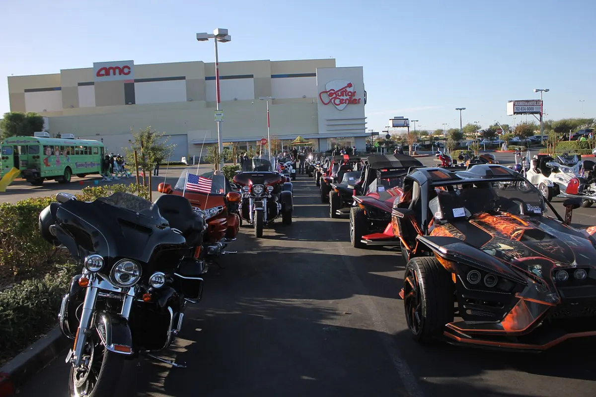 Anti-Theft Vehicle System - Parked Slingshots, Motorcycle & Trikes - Las Vegas Ride for Kids 2019