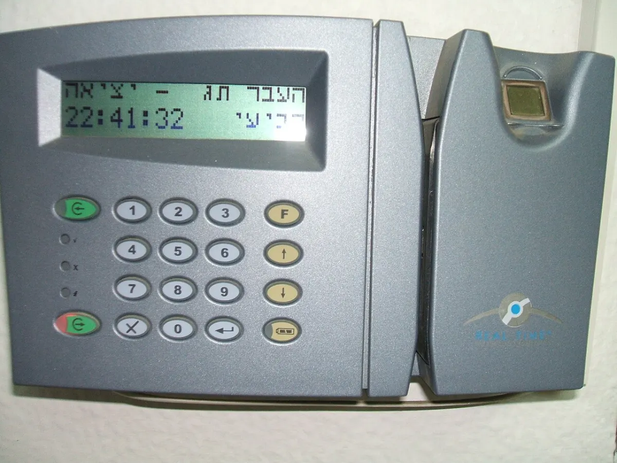Attendance Tracking Management System - Real Time biometric time clock T2241