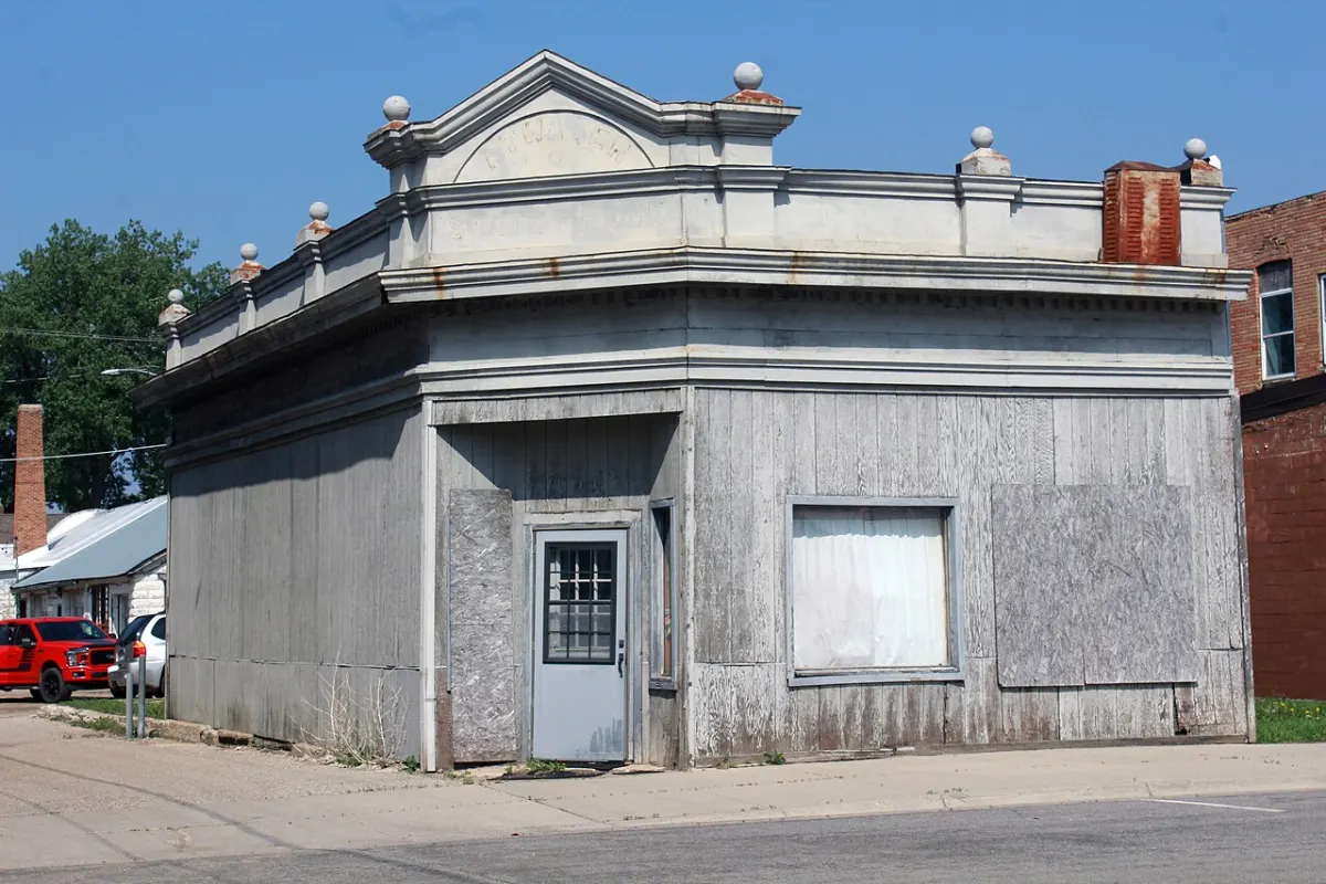 Bank Management System - Former Atwater State Bank building, Atwater, Minnesota