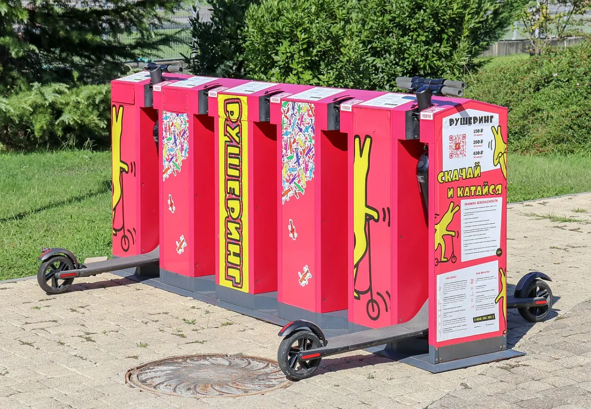 Bike Rental Booking System - Kick scooter rental in Sochi