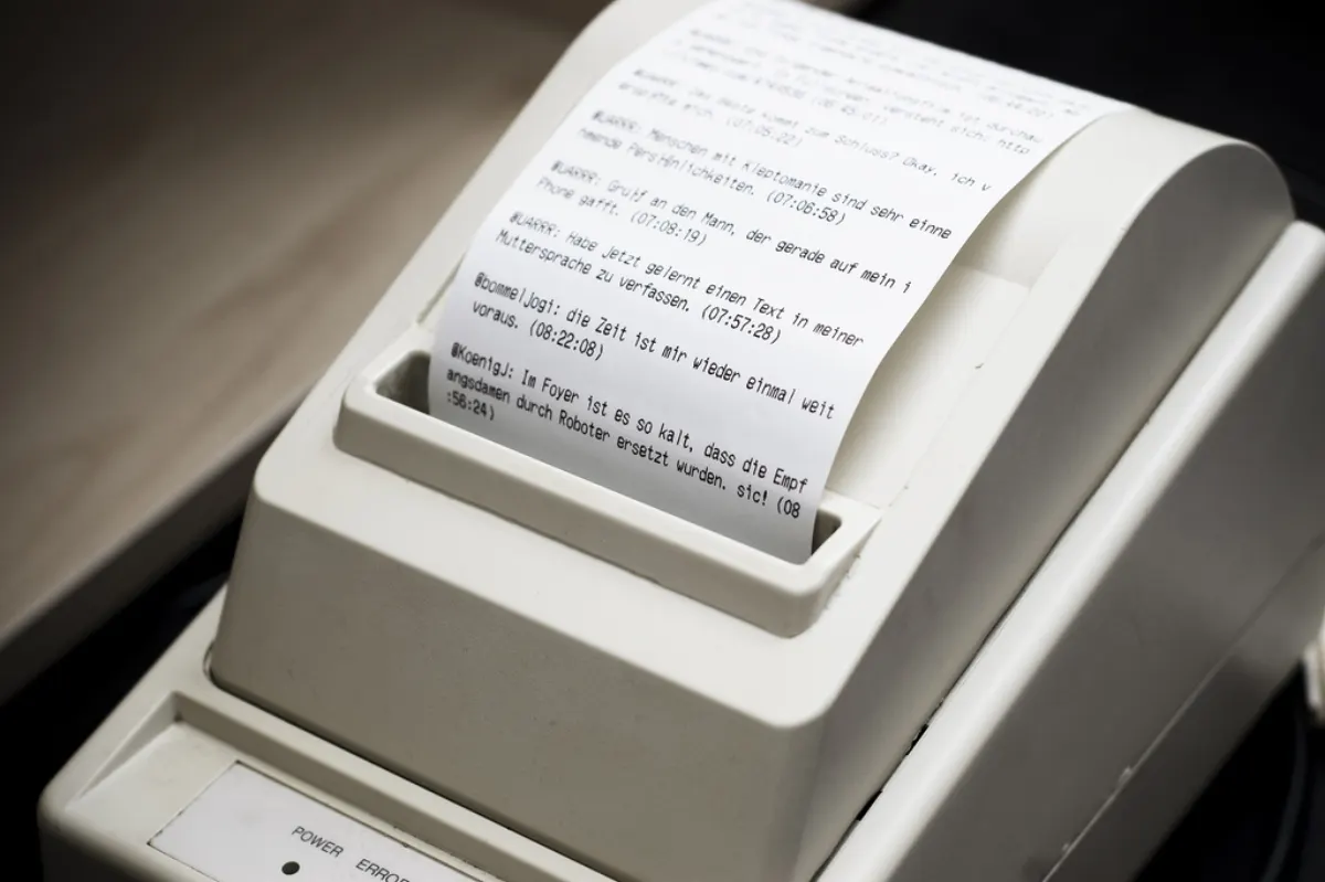 Billing Management System - Twitter receipt printer
