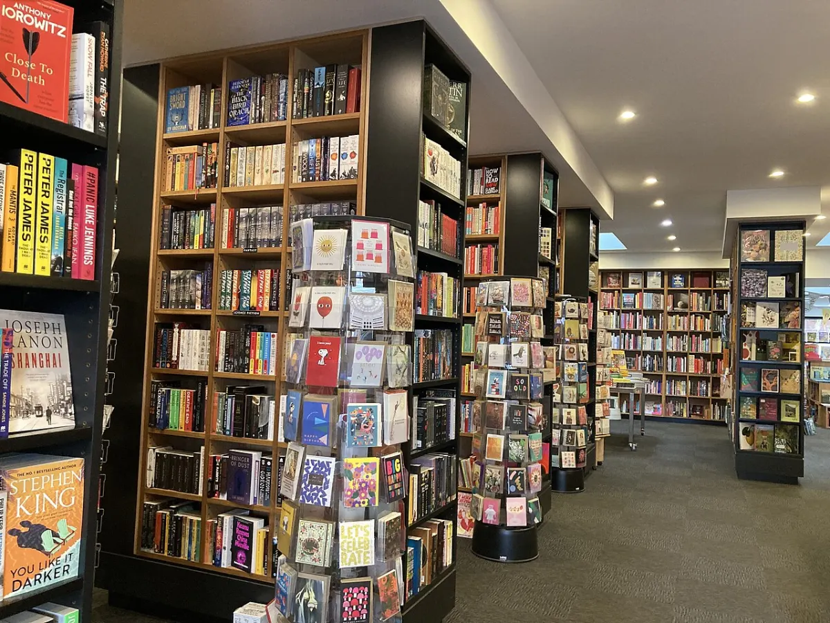 Book Store Management System - Interior of Avenue Bookstore Richmond September 2024