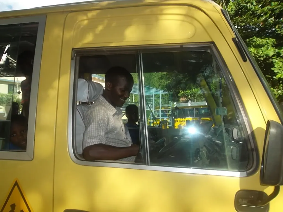 Bus Tracking App - School Bus Driver at Nyakahoja Primary School