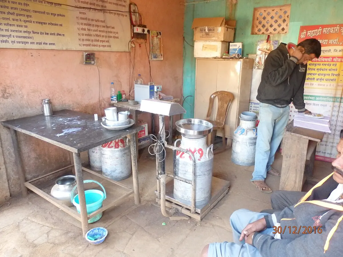 Dairy Management System - Milk Collection Center in Kolhapur District