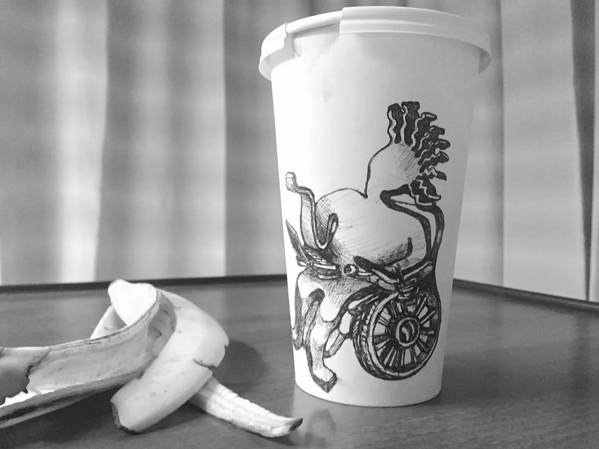 Dating & Matchmaking Portal - My little art on couple coffee. Disability