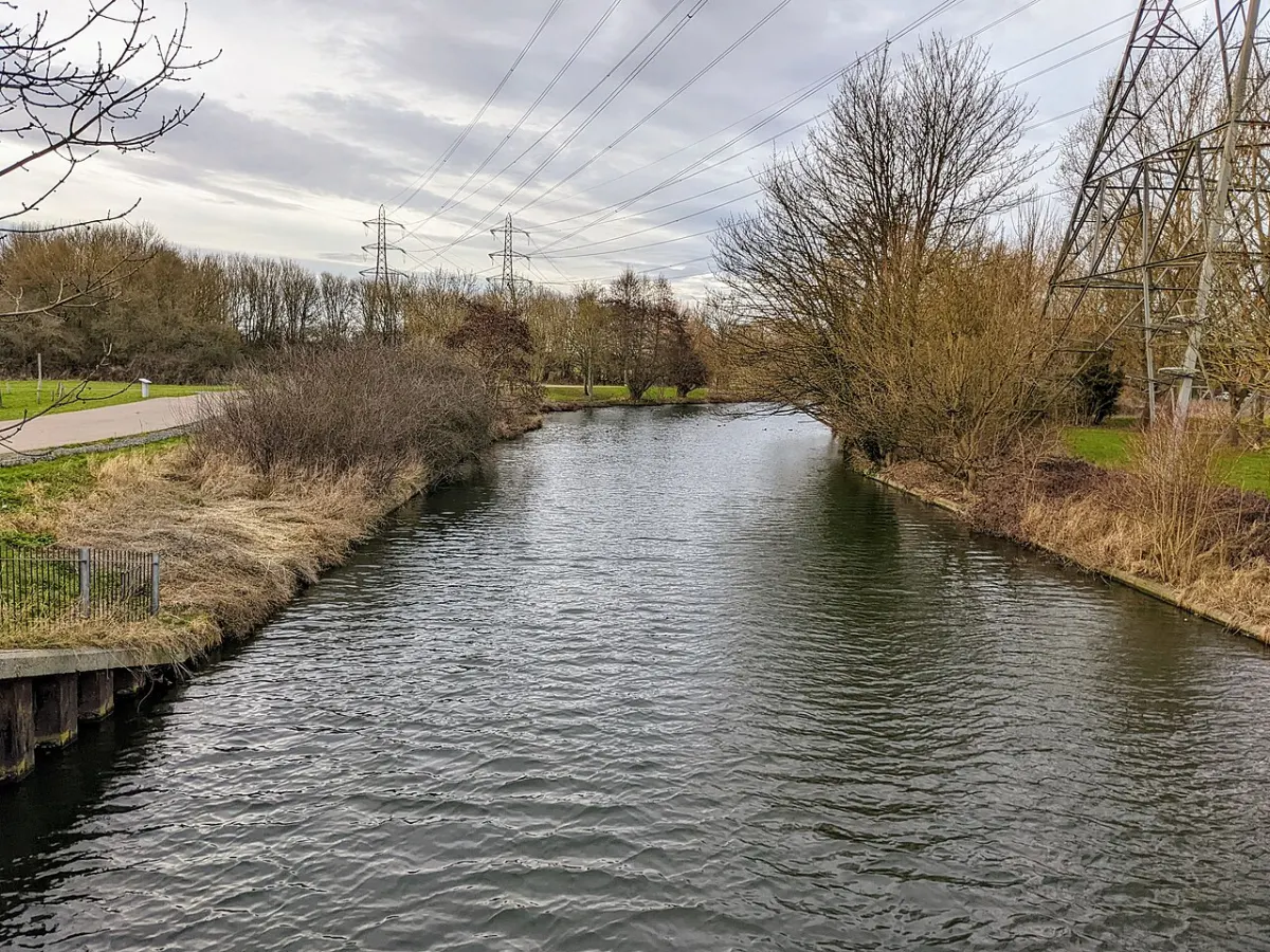 Disaster Relief Management System - 2022-02-12 - Lee Flood Relief Channel at Waltham Abbey
