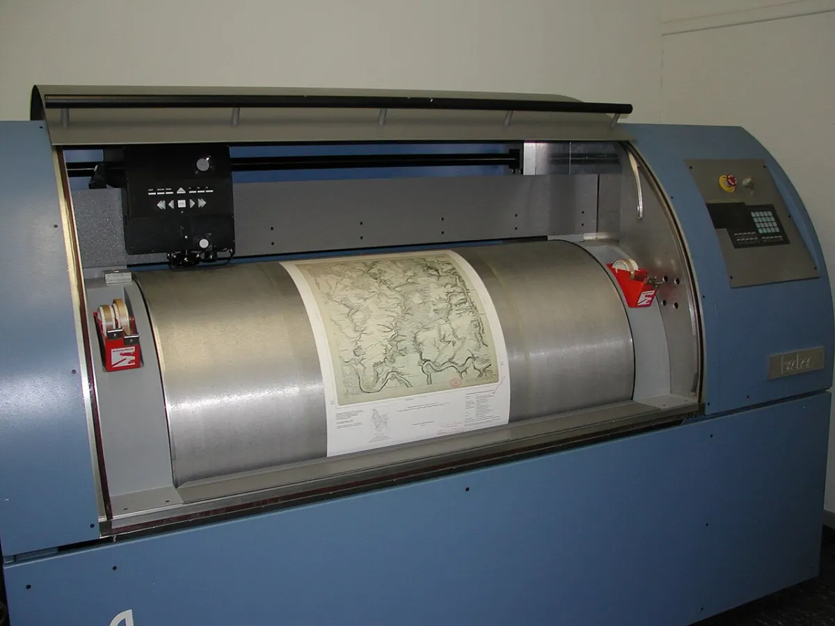 Document Scanner App - Drum scanner