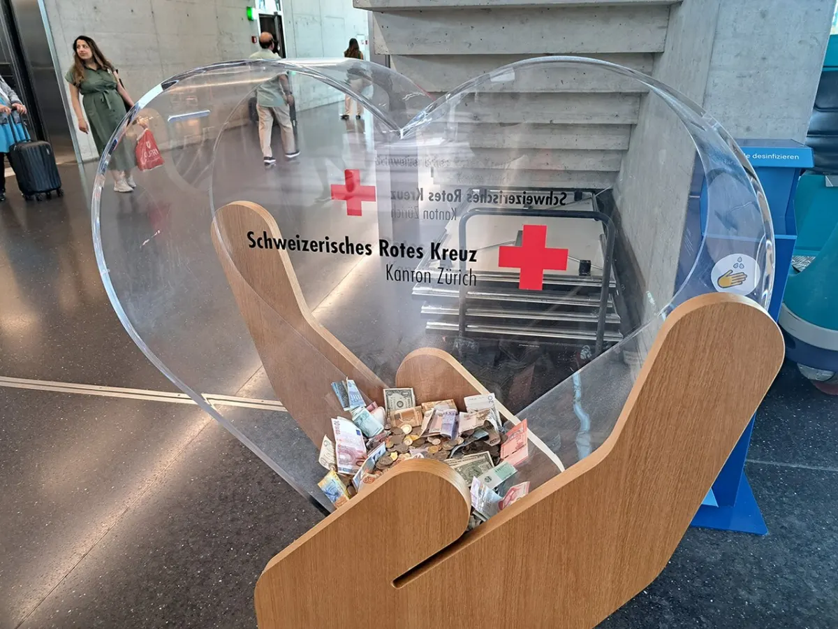 Donation Management System - Donation boxes in Switzerland