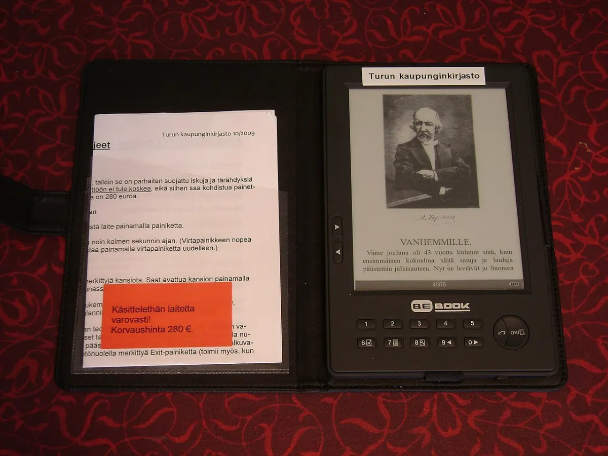 E-Book Reader App project