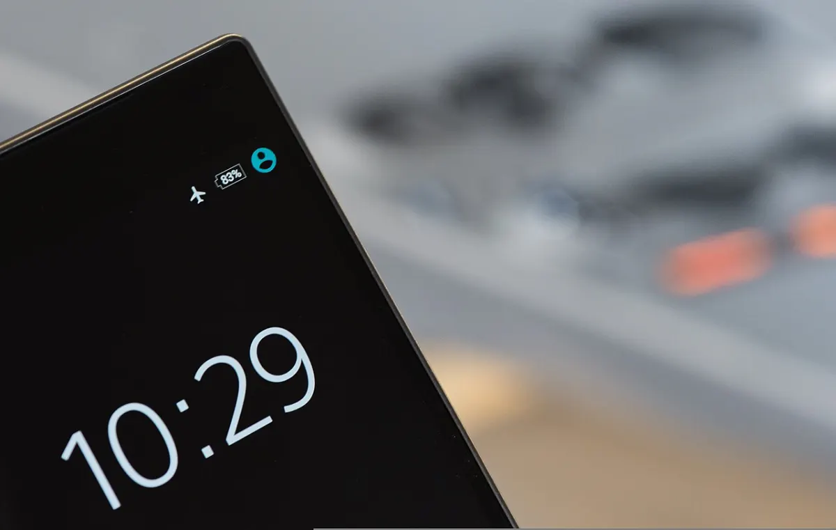 Flashcard Study App - Smartphone display screen