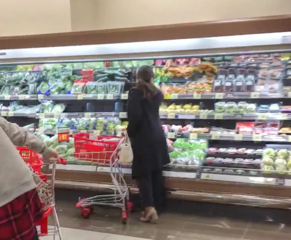 Grocery List App - Shopping cart in supermarket - Tokyo area Japan - Nov 24 2018