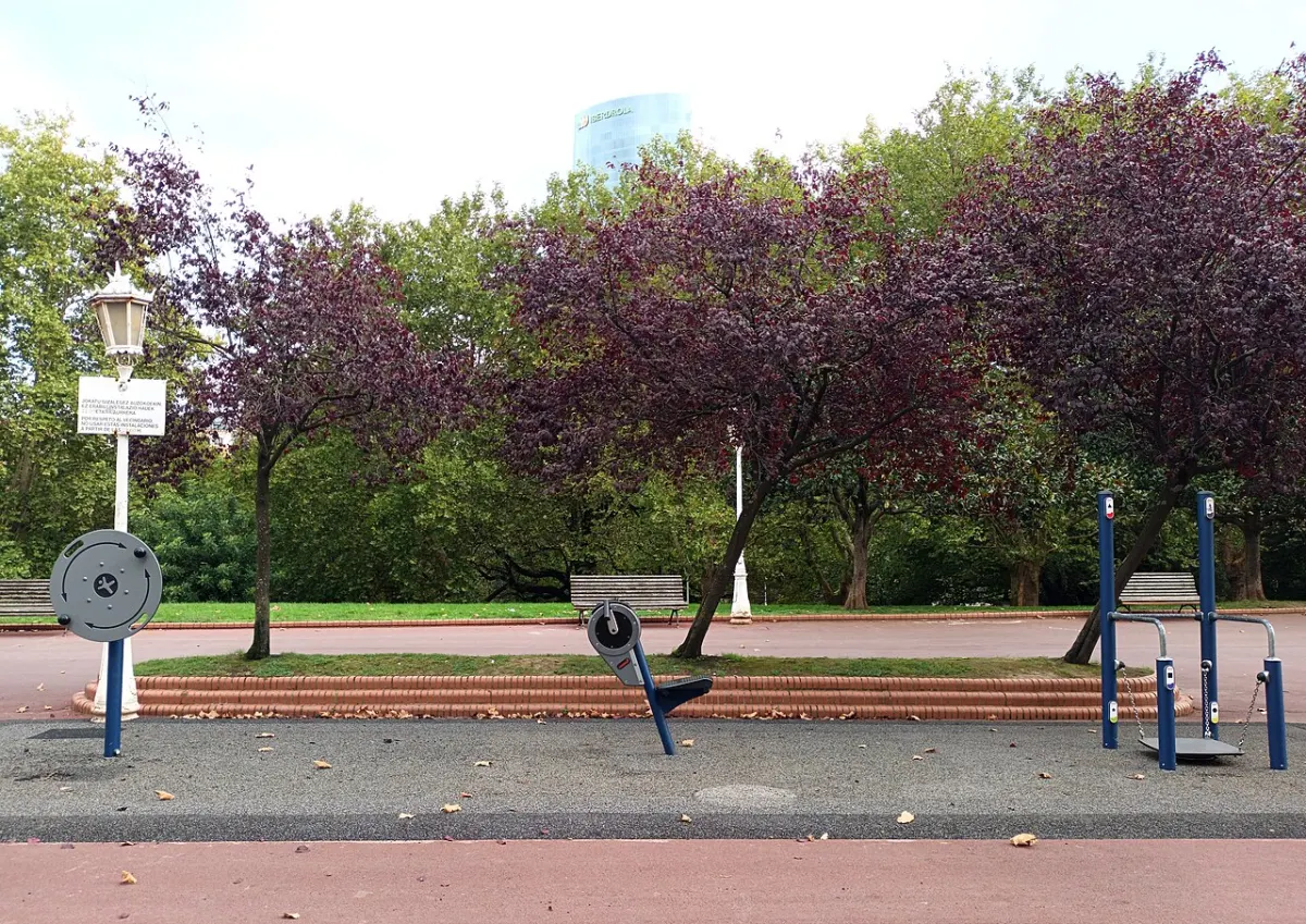 Gym Management System - Outdoor-gym-equipment-Dona-Casilda-Iturrizar-Park-Bilbao