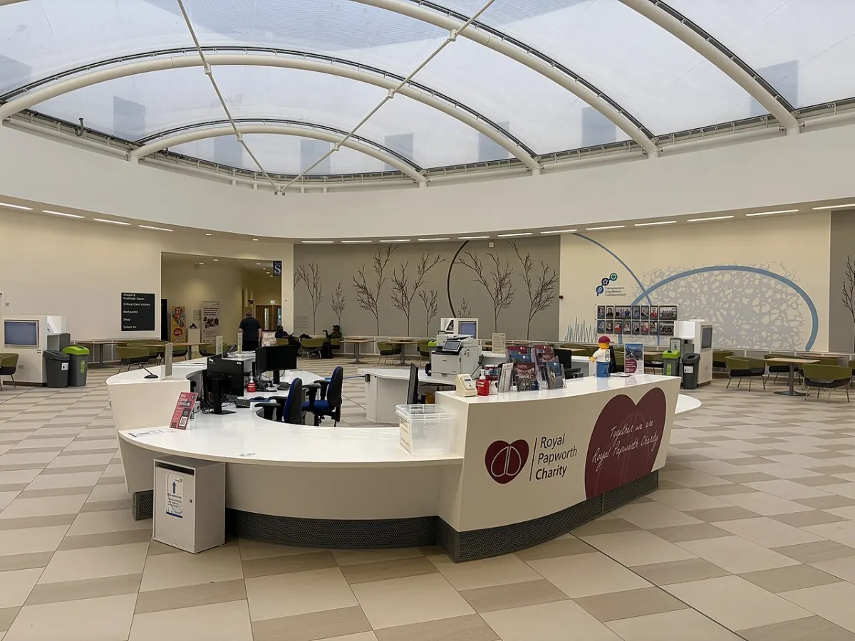 Hospital Management System - Reception - Royal Papworth Hospital