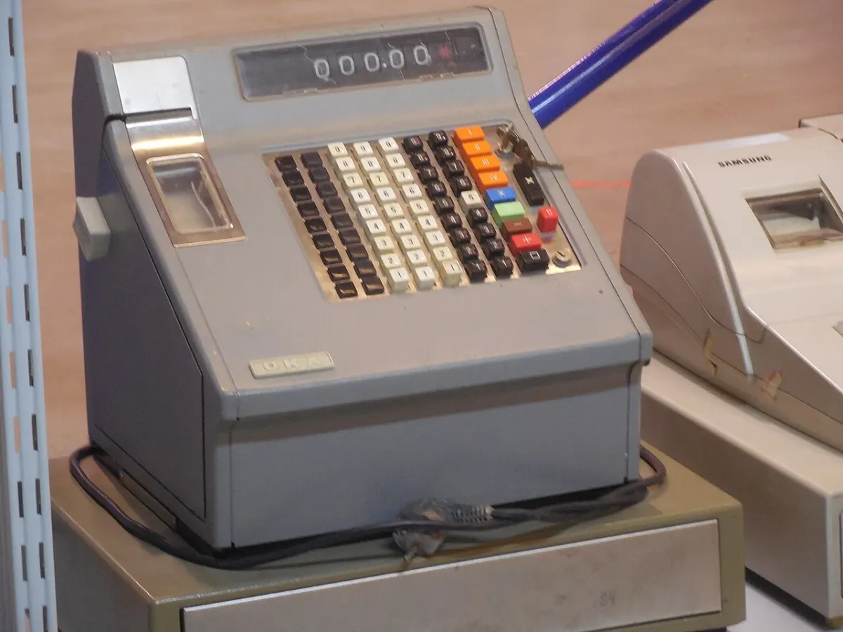 Inventory Billing Software - Polytechnical Museum cash register OKA-4401
