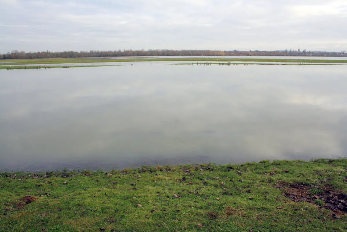 IoT Based Flood Monitoring - The River Thames (Isis) in flood