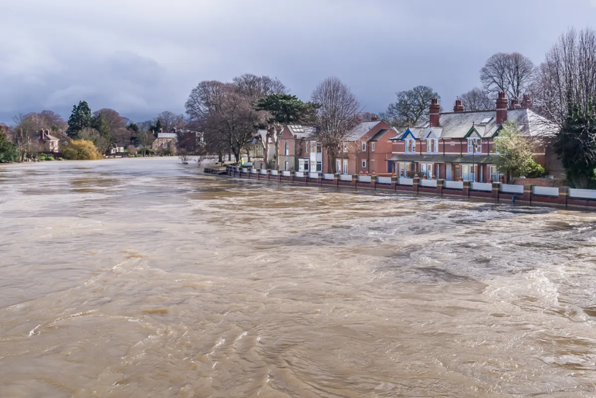 IoT Based Flood Monitoring - River Wye in flood