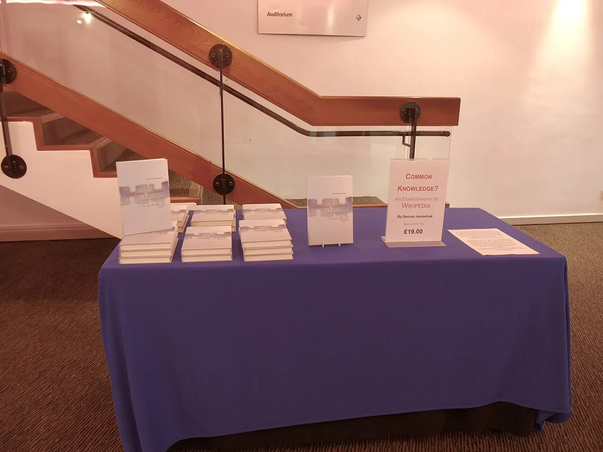 Knowledge Base Wiki - Common Knowledge? An Ethnography of Wikipedia books at Wikimania 2014