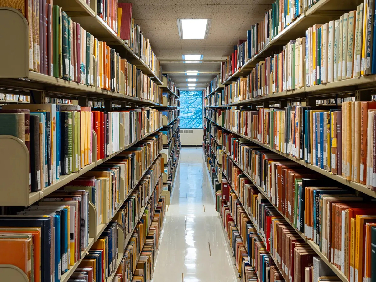 Library Management System - Bookshelves Suzzallo Allen Library University of Washington Seattle Washington 2026
