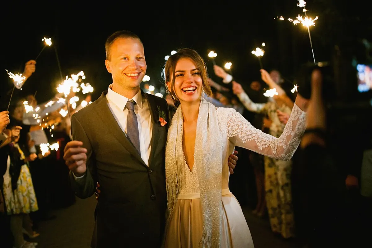 Matrimonial Portal - Couple from a Belarus wedding