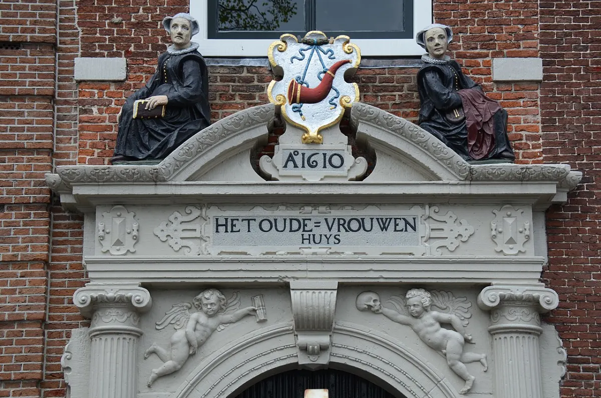 Old Age Home Management System - Old womens care house from 1100 at Hoorn. Always take care for elderly people - panoramio