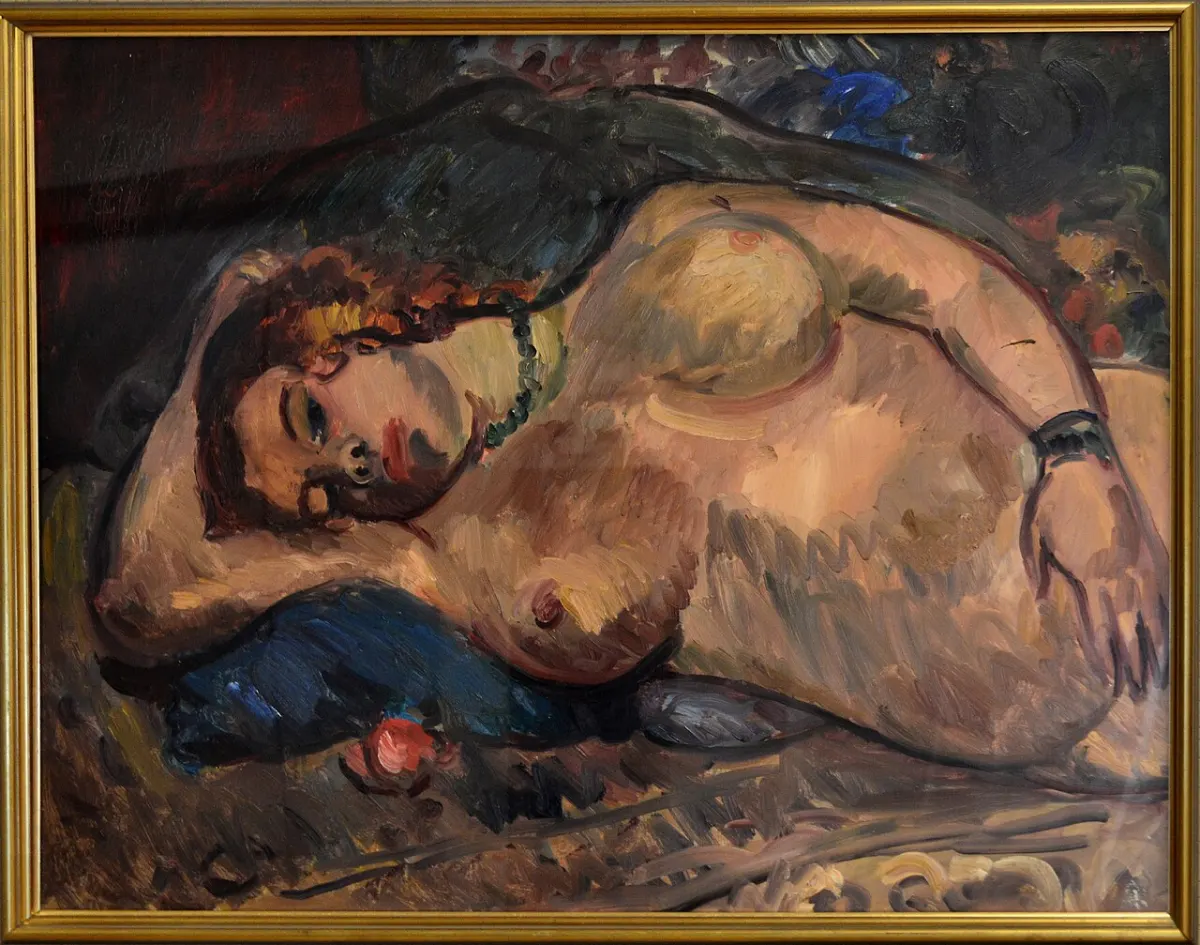 Online Art Gallery - Guildhall Art Gallery,Painting by Sir Matthew Smith