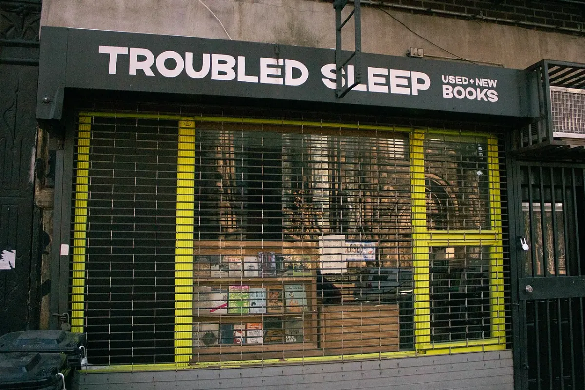Online Bookstore - Troubled Sleep Bookstore, 2025