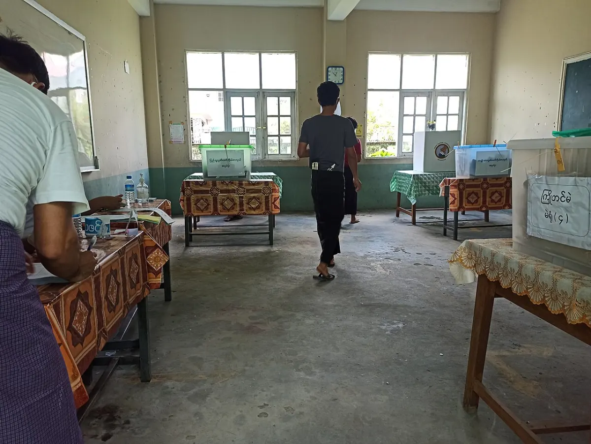 Online Voting System - Myanmar Election Voting 2020