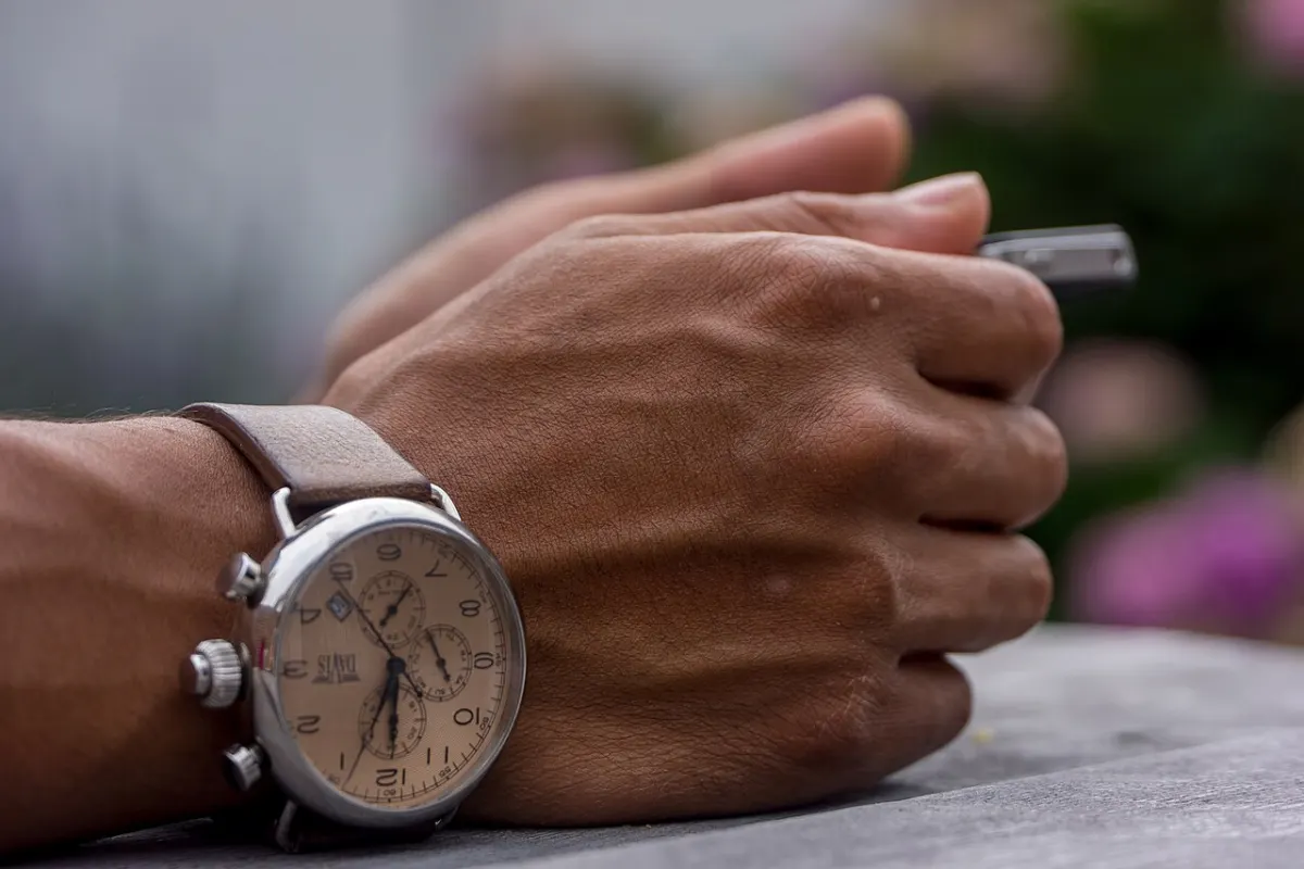 Online Watch Store - Watch on a wrist (Unsplash)