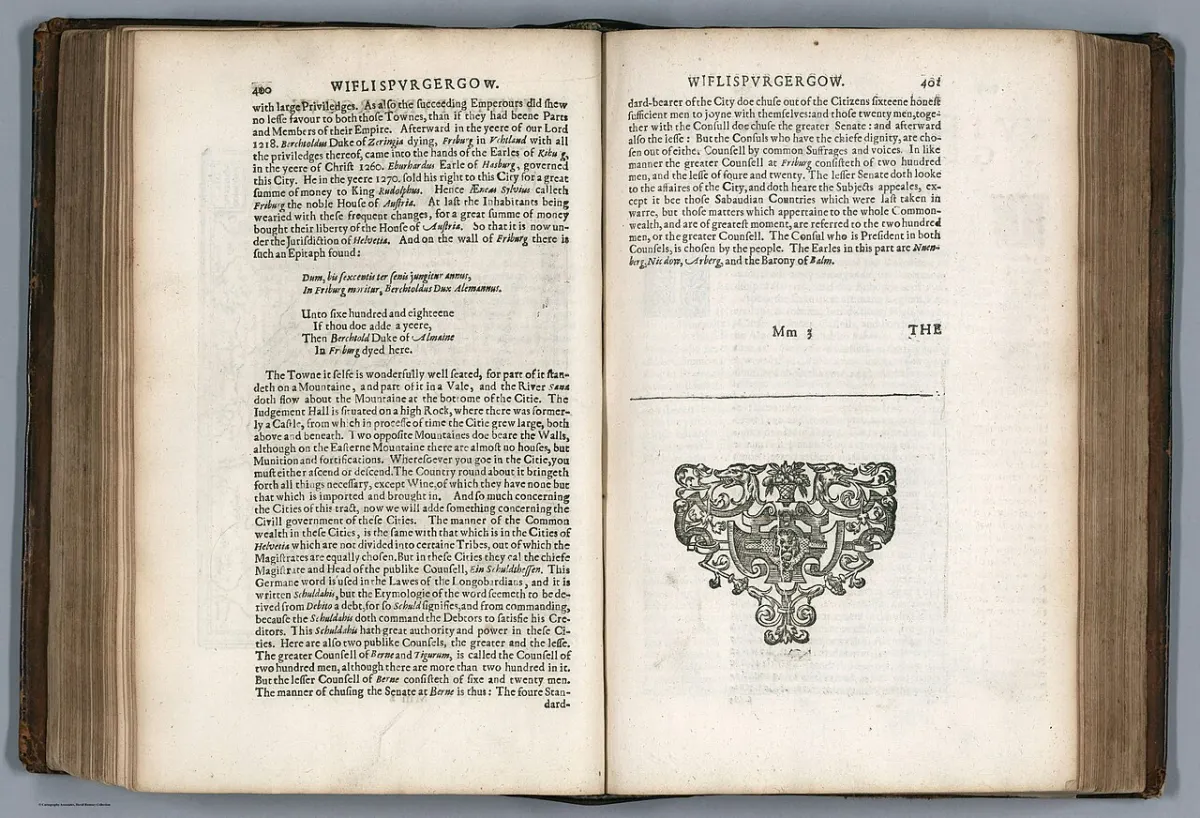 Optical Character Recognition (OCR) - (Text Page to) Wiflispvrgergow. (to accompany) Historia mundi - or Mercator's atlas. Londo