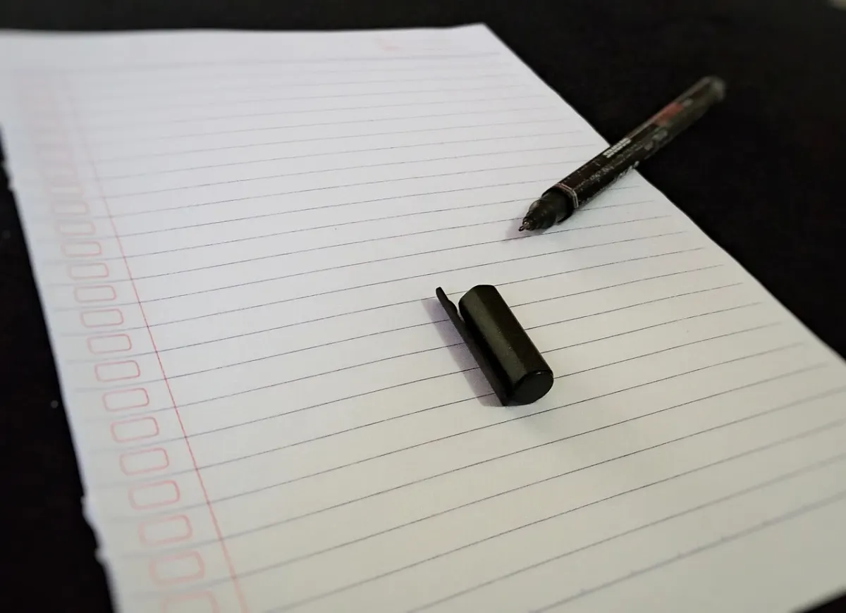 Petition Website - A pen on paper