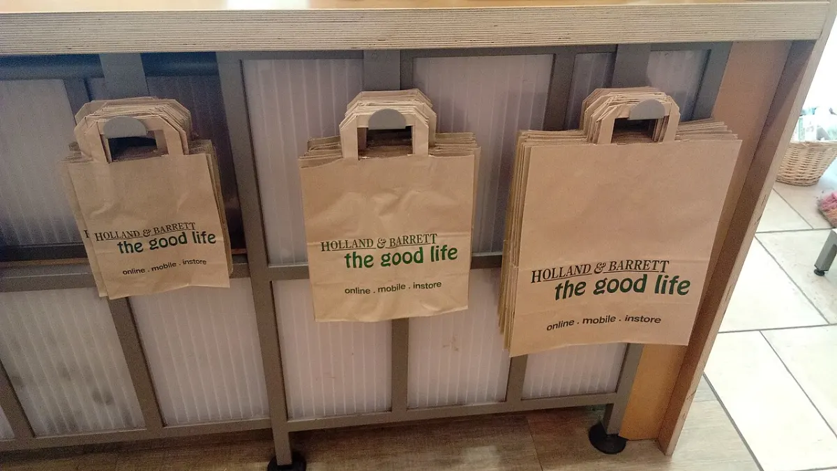 Product Recommendation Engine - Holland & Barrett paper shopping bags, Winschoten