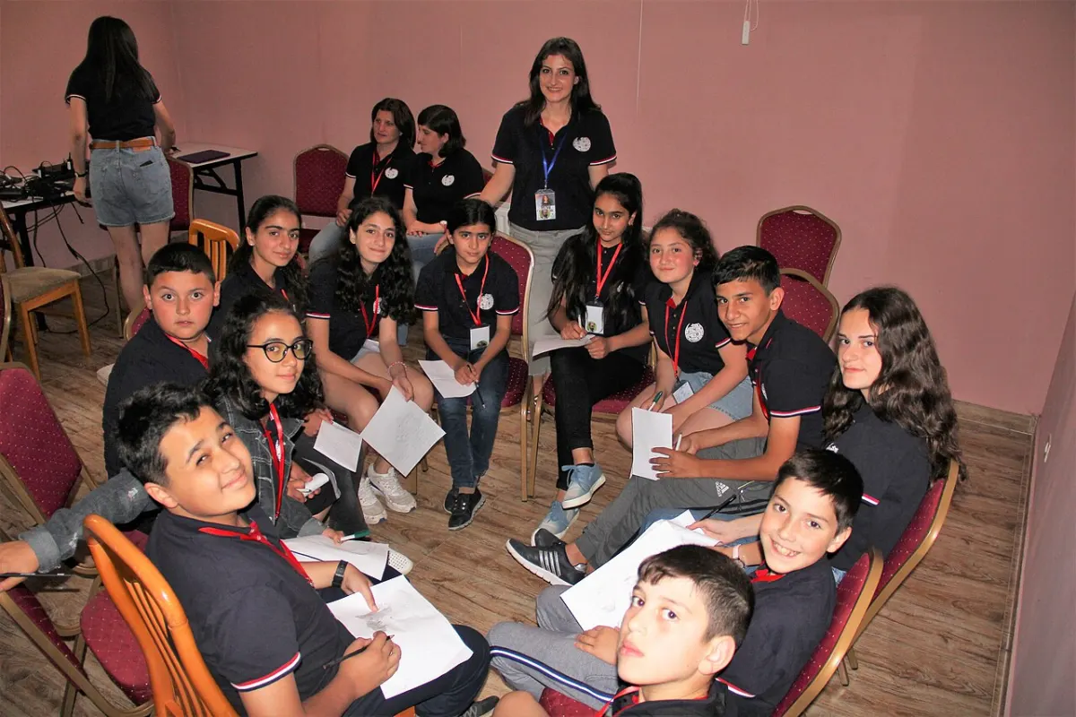 Quiz Game App - During the quiz game organized by Hovhannes Toumanian Museum at Summer Wikicamp 2019 (I)