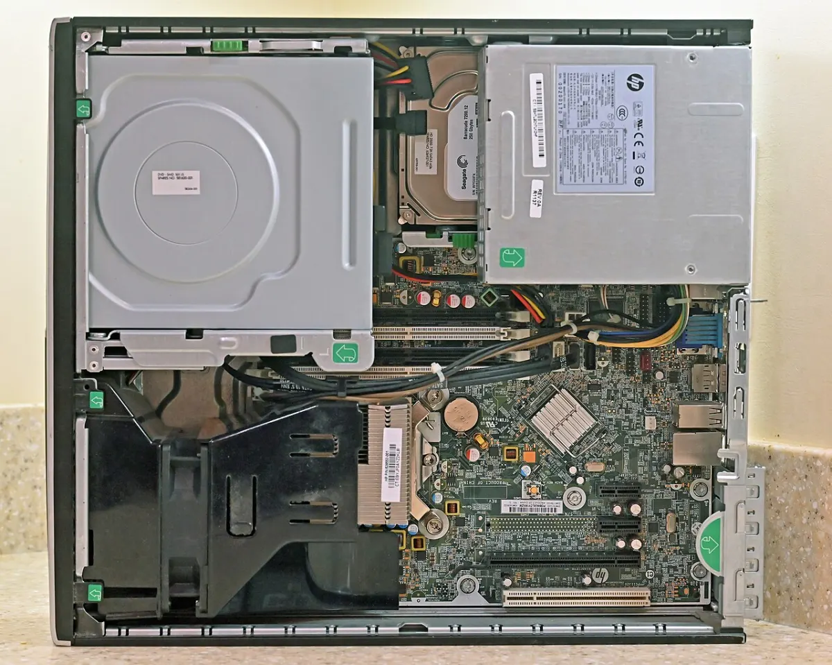 Quotation Maker Software - HP SFF desktop computer inside