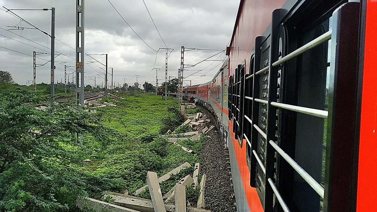 Railway Reservation Management System - A view from Indian Railways Train