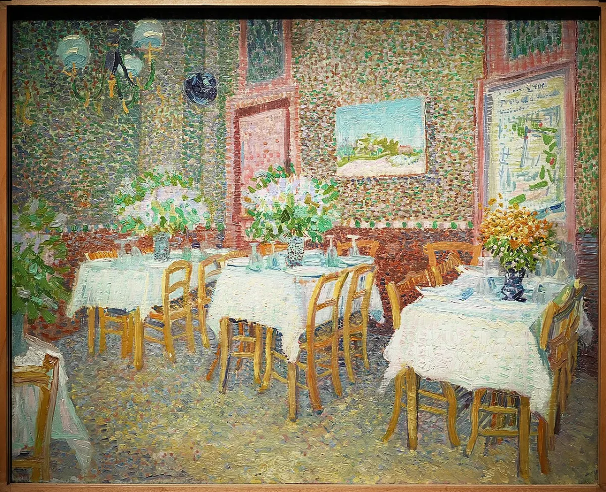 Restaurant Finder App - Van.Gogh.still.life.interior.of.restaurant.Paris.1887