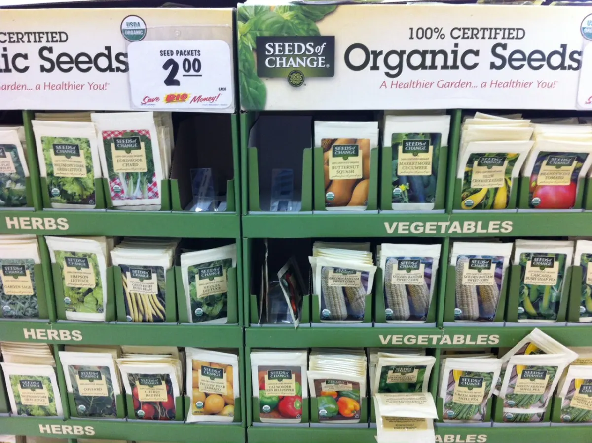 Seed Management System - Organic Seeds of Change Seed Packets