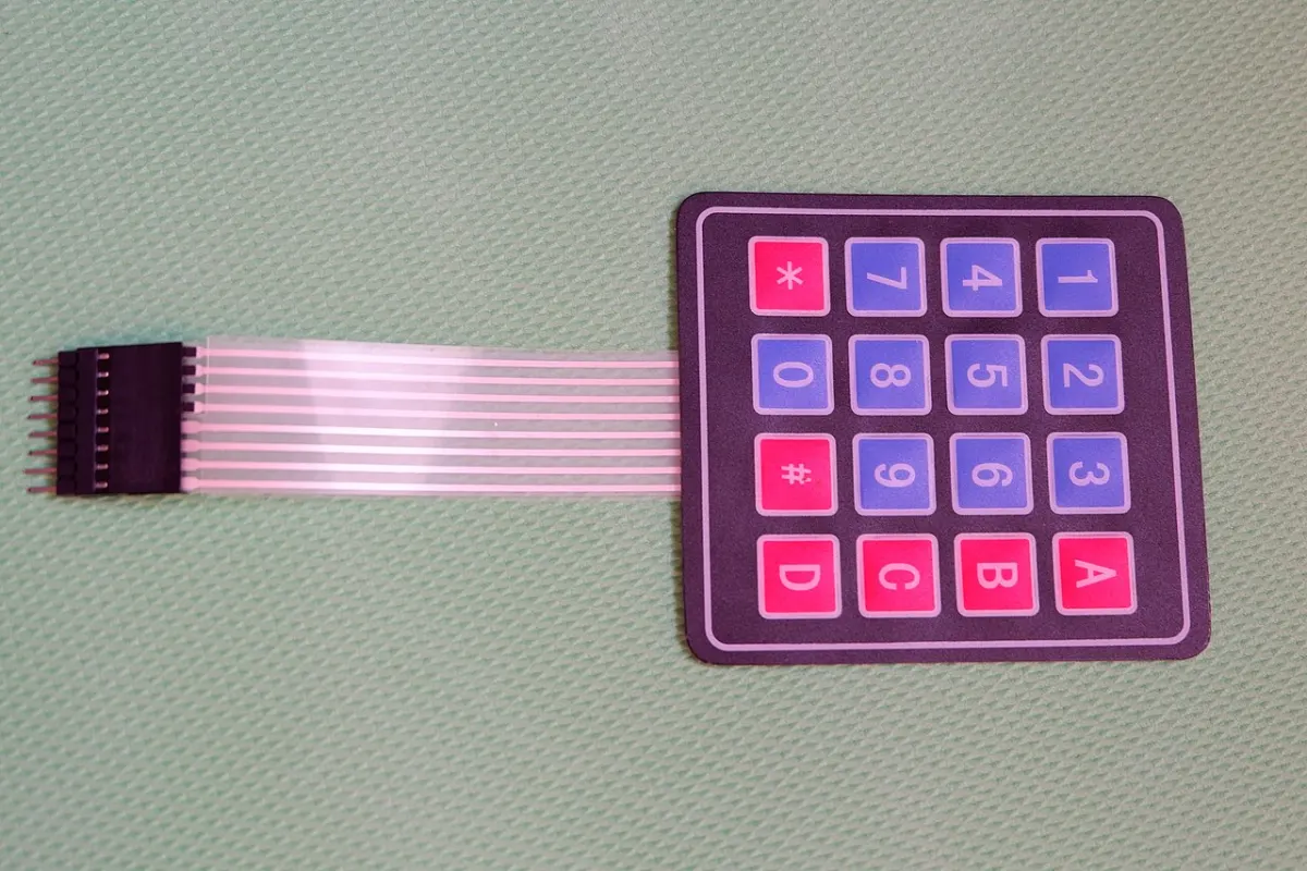 Smart Wearable Health Band - Keypad arduino