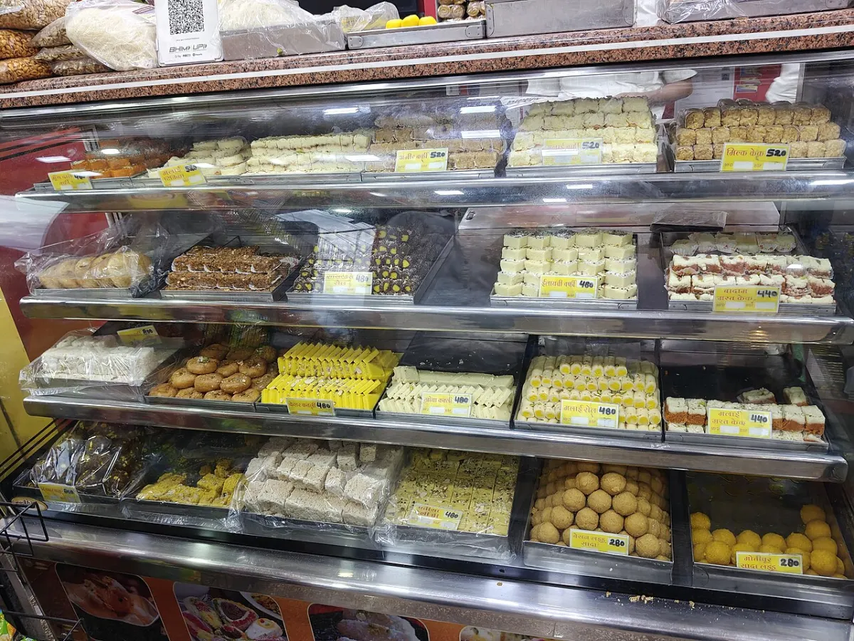Sweet Shop Management System - Different sweet shop