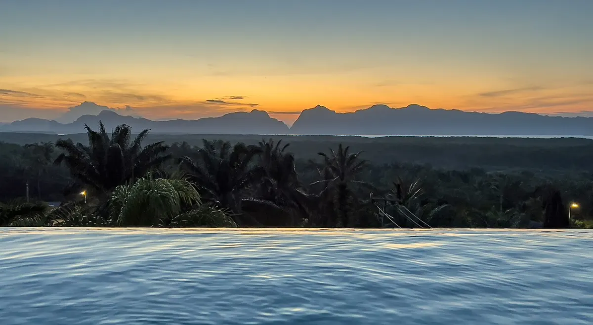 Vacation Home Booking System - View from Ao Luek Panoramic Pool Villa, Krabi, Thailand SF0001
