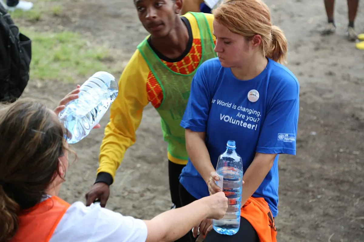 Volunteer Management Portal - TIME TO REFRESH. SOME MEMBERS OF THE UN VOLUNTEERS SOCCER TEAM