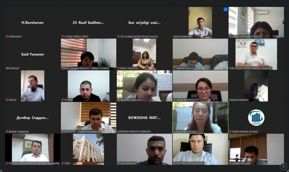 Webinar Hosting Platform - An online seminar to increase the quantity and quality of information about Uzbekistan on 