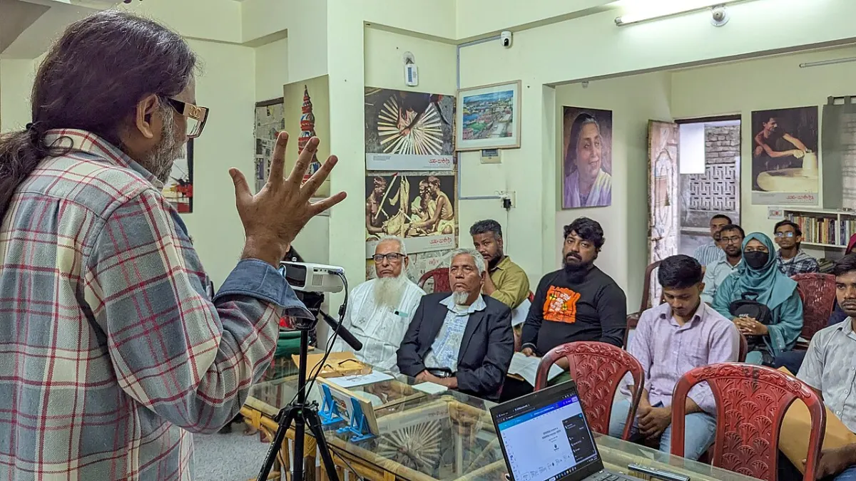 Workshop Registration System - Shawon Akand, Wikimedia Training Workshop 2025, Kushtia — Day 1